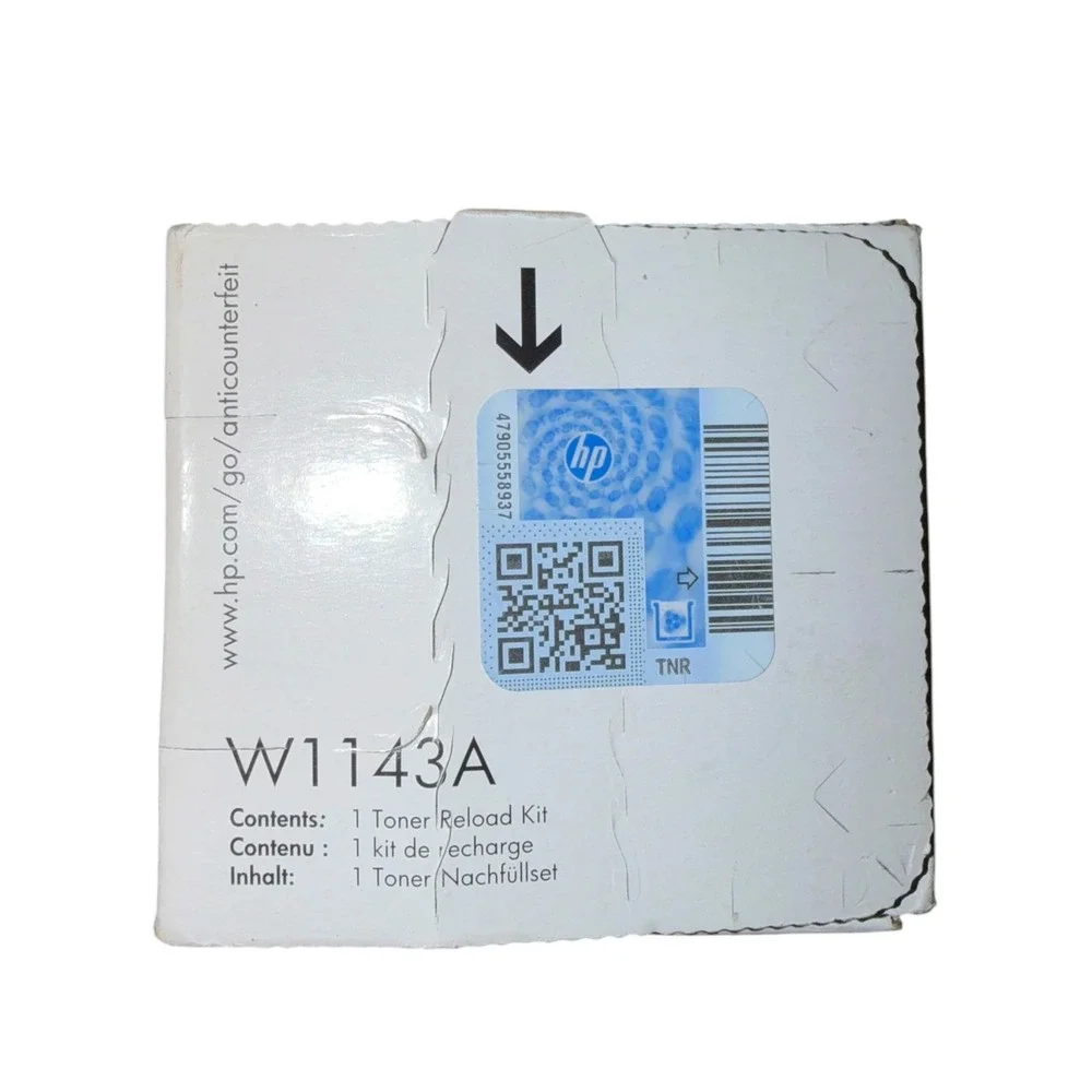 Genuine HP 143A W1143A Neverstop Laser Black Toner Reload Kit Sealed OEM